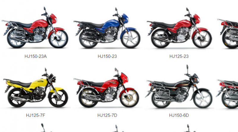 Haojue Motorcycle Price List in Nigeria
